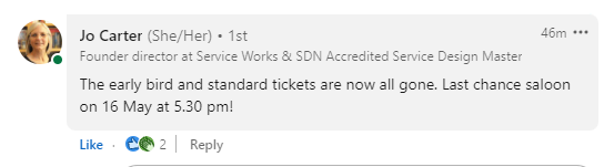 Gov Camp Cymru (@govcampcymru) on Twitter photo Wedi went! Fel mae hi'n dweud ar ein tudalen <a href="/LinkedIn/">LinkedIn</a> newydd...
/
If you haven't visited our new #linkedin page linkedin.com/company/govcamβ¦ then you won't have seen <a href="/Jo_Carter64/">ππ βππ£π₯ππ£</a> <a href="/ServiceWorks4/">Service Works</a> 's exciting #gccy23 update: Wedi went! Fel mae hi'n dweud ar ein tudalen <a href="/LinkedIn/">LinkedIn</a> newydd...
/
If you haven't visited our new #linkedin page linkedin.com/company/govcamβ¦ then you won't have seen <a href="/Jo_Carter64/">ππ βππ£π₯ππ£</a> <a href="/ServiceWorks4/">Service Works</a> 's exciting #gccy23 update: