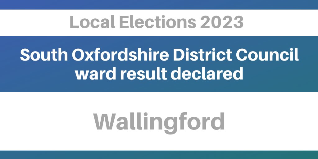 South Oxfordshire election results on Twitter "James Barlow (Green