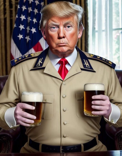 YourAnonNews's tweet photo. Far right-wing savior and messiah Donald Trump kept quiet on the Bud Light boycott. It turns out the fascist owns Anheuser-Busch stock. $5,000,000 dollars' worth of Anheuser-Busch stock. https://t.co/aw5zTmhYSZ