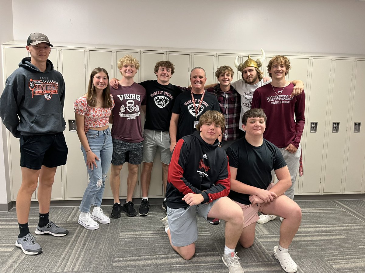 shawn_ekwall's tweet photo. Mixed emotions on seniors final day at WHS. The contributions this group made over the years to @WaverlyStriv is unmatched. Extremely thankful for their leadership, hard work and vision. Outstanding group of young people. Best of luck to everyone💪 https://t.co/p36CJ3kDL7