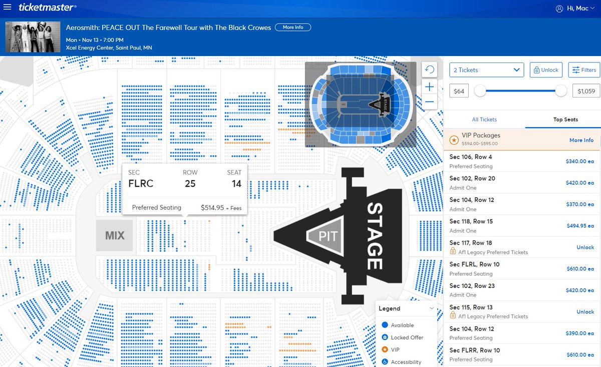 Riddel's tweet image. I like #Aerosmith, but not obsessed with them enough to pay their exorbitant prices!  Farewell tour my ass.  It's all about the benjamin's.