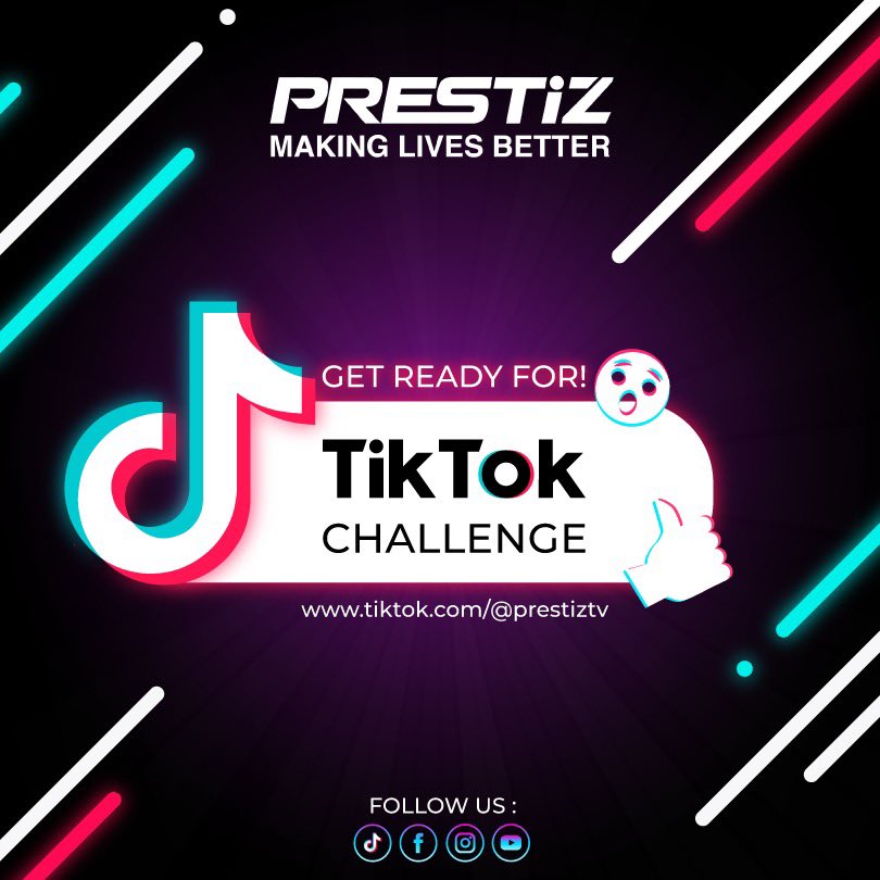 PRESTIZTV's tweet photo. Follow our Facebook and join our tiktok mini challenge !!! https://t.co/0e0A2a9VSS