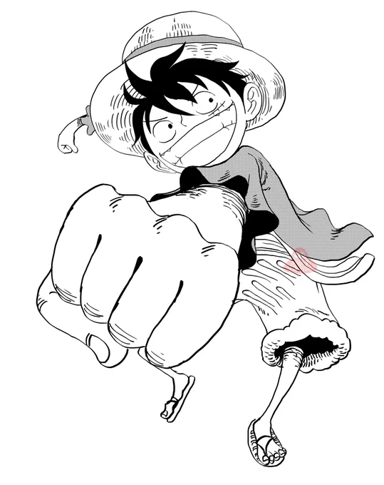 The birthday pirate. :} #ONEPIECE