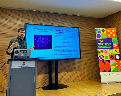 Fimvilaseca_'s tweet photo. #FiMPro💎 Presentació d’institucions, entitats i iniciatives nacionals i internacionals dedicades al suport a la creació i l’articulació del sector.   
Espai: sala de conferències. 
Presenta: Joan-Marc Joval, Cap de l’Àrea d’Acció Cultural del @GovernAndorra https://t.co/z3SuvgvnNI
