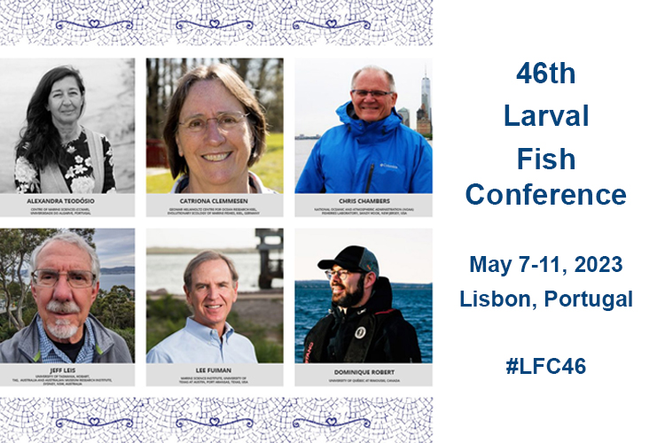 NOAAFish_NEFSC's tweet photo. #LFC46: Starts in 15mins! Fishery biologist Chris Chambers’ plenary lecture on the resiliency of the early life-stages of marine fish in a changing world: https://t.co/hxQ5ugdYrb. About Chris: https://t.co/vN4hy4Ytyn. 📸: @LFC46LISBON @AFS_ELHS #NEFSCClimateScience https://t.co/xMeQpNI8Pq