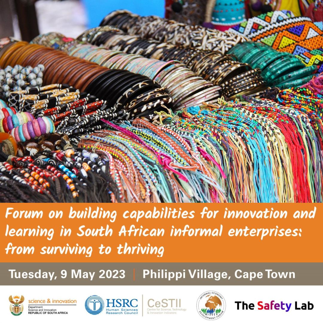 CeSTII_HSRC's tweet photo. ๐ข Join us at the Forum on Building Capabilities for Innovation Learning in South African Informal Enterprises. Limited in-person spots are available! RSVP now at https://t.co/FyGlk7Umn1 or join via Zoom https://t.co/YIf1VbHFia
#cestii #hsrc #informalsector #informaltrade https://t.co/JRHBdXJkBj
