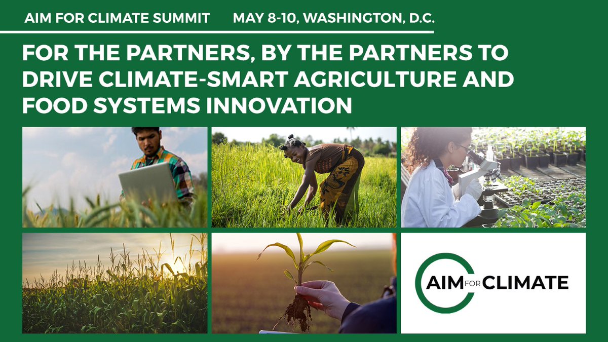 We're proud to support @AIMforClimate & the #AIM4CSummit — to promote innovation for #ClimateSmartAg before #COP28. WBCSD EVP @DianeBHoldorf leads the CEO Plenary Session on Monday, featuring @PepsiCo, @ADMupdates, @PlanetFwd & @GroIntel. 📺Watch: web.cvent.com/event/e0545bfa… #AIM4C