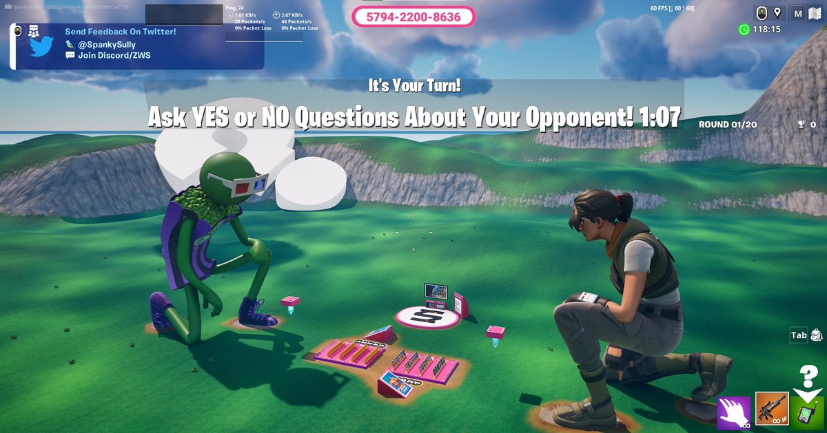 ❓ Fort Who 2.0 Update!!❔

🔹 HD Images
🔸 Cheat Proof
🔹 Premade Questions
🔸 Giant Characters

🔗 epicgames.com/fn/5794-2200-8…
🗺 5794-2200-8636

<a href="/FNCreate/">Fortnite Creators</a> #CreatedInFortnite #UEFN