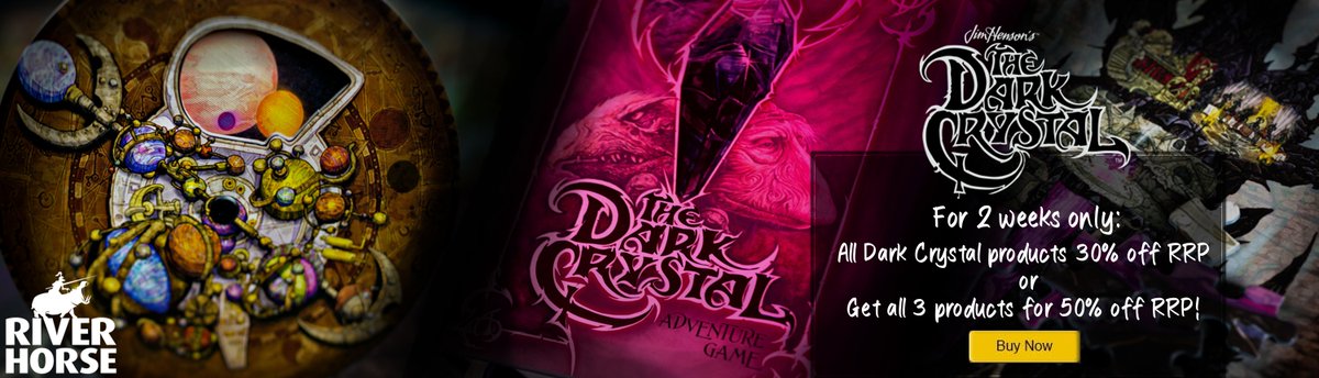 RiverHorseGames's tweet photo. Dark Crystal award Nomination and Sale! - https://t.co/FarLEAYHG6 https://t.co/XPWCioVgeh