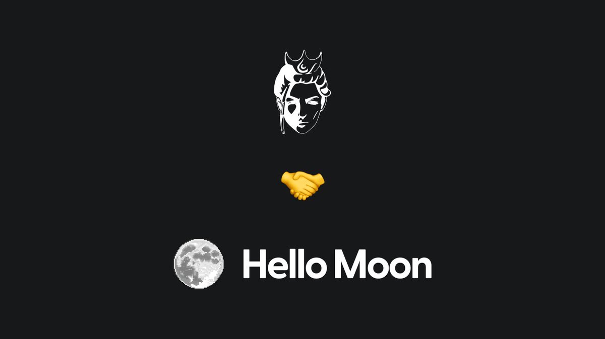 HelloMoon_io's tweet photo. Excited to announce that we are working with the team that de-rugged @thesmophoria_ to deliver exciting and innovative projects to holders 🔥🔥🔥🫡 https://t.co/Z0wp8Uv1jZ