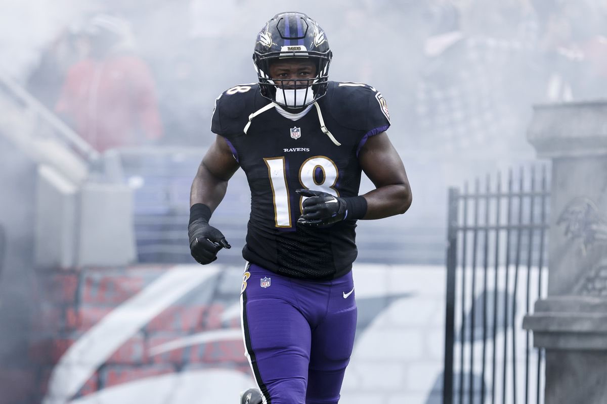 RavenNationLIVE's tweet image. The Ravens have a “highest paid” player on both offense and defense. 

Jackson - Highest paid QB in the NFL
Smith - Highest paid LB in the NFL.