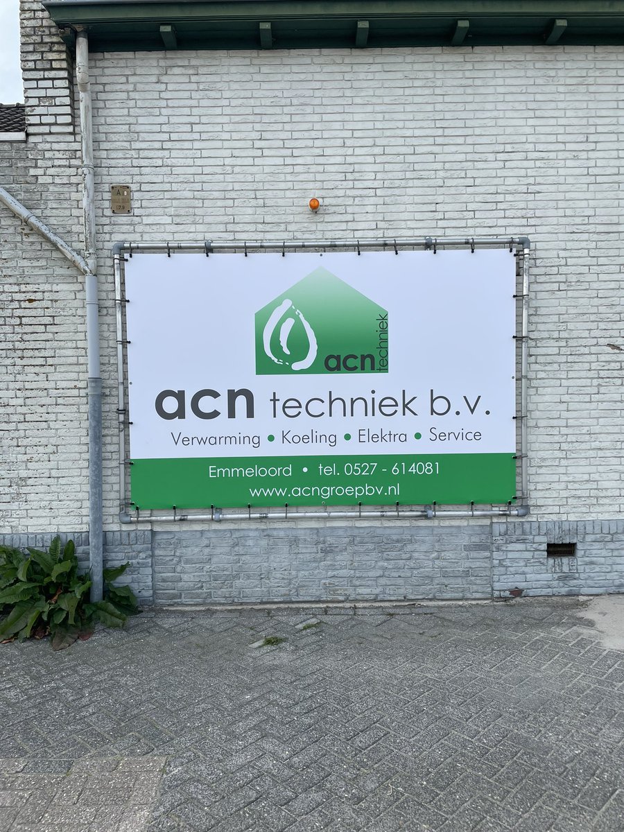 Even het pand wat moderner maken! 😉