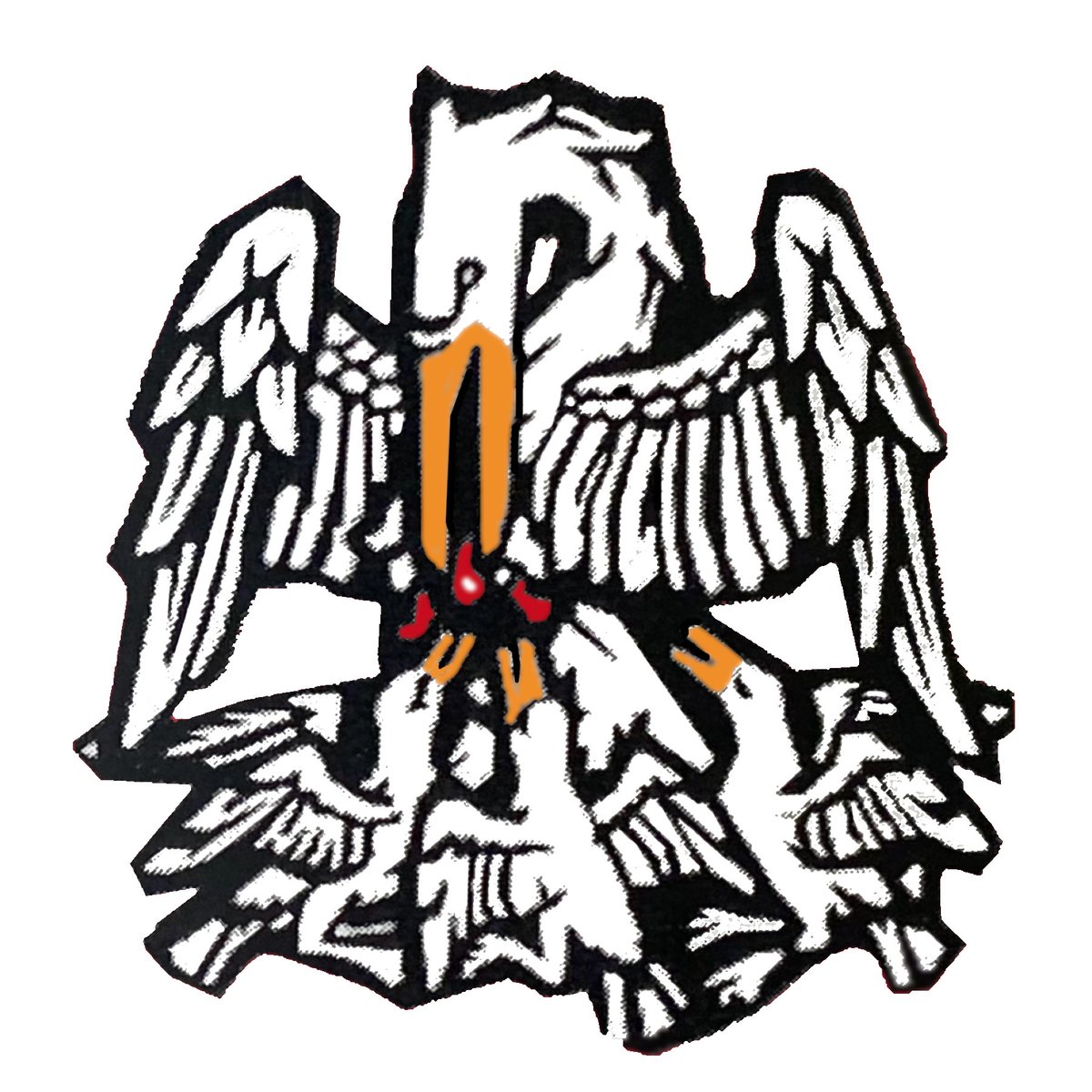cardiffcathchap's tweet photo. We are looking to produce a Chaplaincy Hoodie for current students and alumni. It’ll be black with probably red, gold and white contrast colour options with the pelican as our reassumed Chaplaincy logo. https://t.co/7cx3ScAkZp