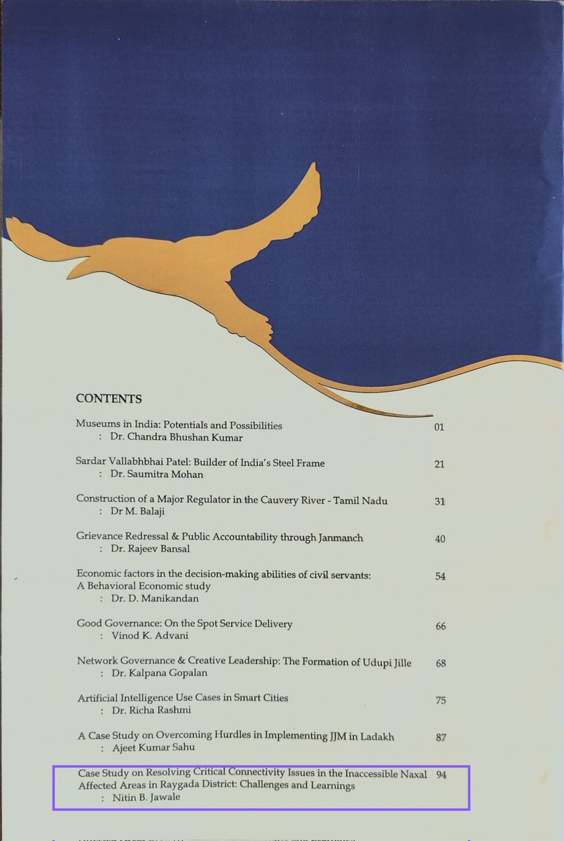 nitinbjawale's tweet photo. Civil services offer opportunities to make a great impact in the lives of people . This bridge project happens to be one of the biggest &amp; most satisfying achievements of my career &amp; I am glad that @LBSNAA_Official has published my case study in its publication #The Administrator. https://t.co/uyocPQiy2D