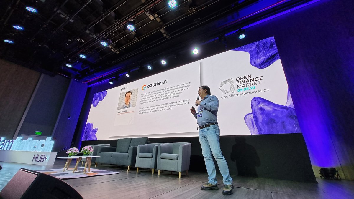 OpenFinanceM's tweet photo. Arranca Fabio Caldeira de @ozoneapi https://t.co/8z0wm21jTY Sus fundadores ayudaron a crear el blueprint de OB en UK 🇧🇷🇬🇧 https://t.co/jli4zxgvdT