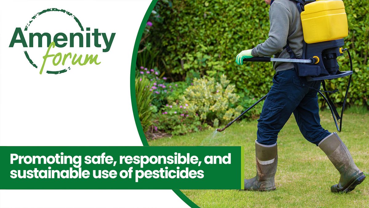 AmenityForum's tweet photo. The focus of the Amenity Forum is on promoting the use of pesticides in a safe, responsible, and sustainable manner, in order to minimise the impact on the environment and human health, while still effectively controlling pests and diseases.
#Pesticides #PesticideControl https://t.co/RraytdPEuH