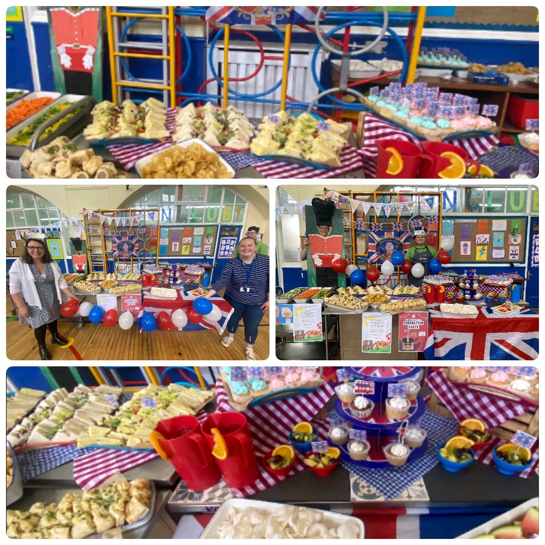 Food fit for a king from Julie and her team at Oatlands infant school amazing as ever 🙌