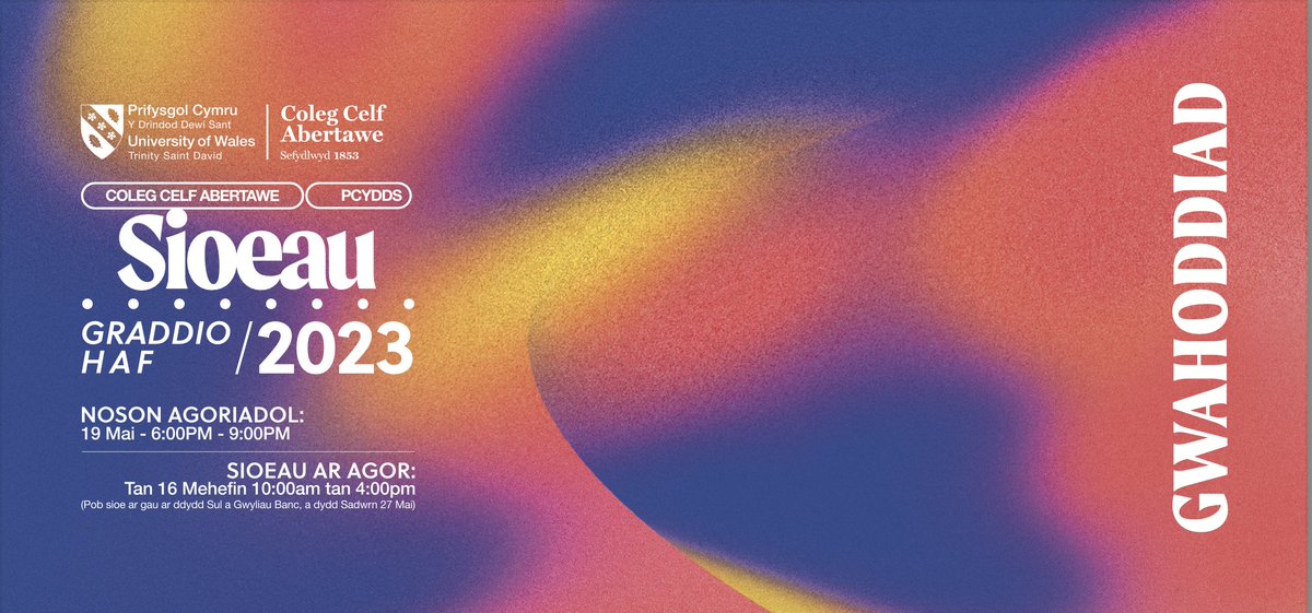 Invitation to our Summer Shows. :) Swansea College of Art UWTSD