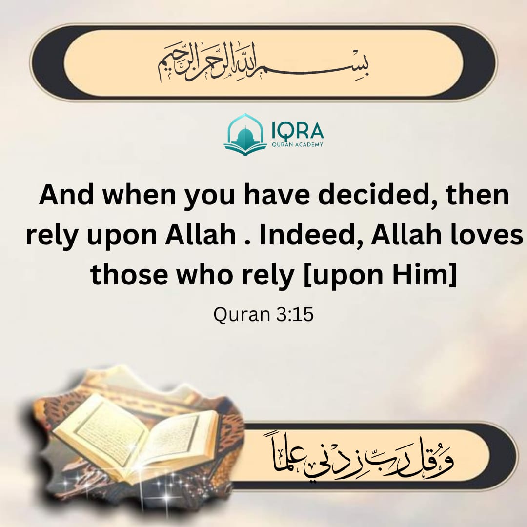 quranacadmey12's tweet photo. And when you have decided ,then rely upon Allah.Indeed Allah love those who rely upon Hime
#TrustInAllah
#DependOnAllah
#AllahIsWithYou
#AllahLovesThoseWhoTrustHim
#HaveFaithInAllah https://t.co/Dlreh6cEXx