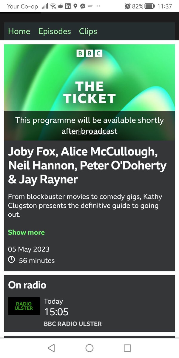 Not a bad wee lineup. Tune in to @bbcradioulster today 3-4pm: bbc.co.uk/programmes/m00… One week to go 'til 'Earth to Alice' at @SHHomePlace . Tickets still available here: seamusheaneyhome.ticketsolve.com/ticketbooth/sh… @nimhafest @ArtsCouncilNI