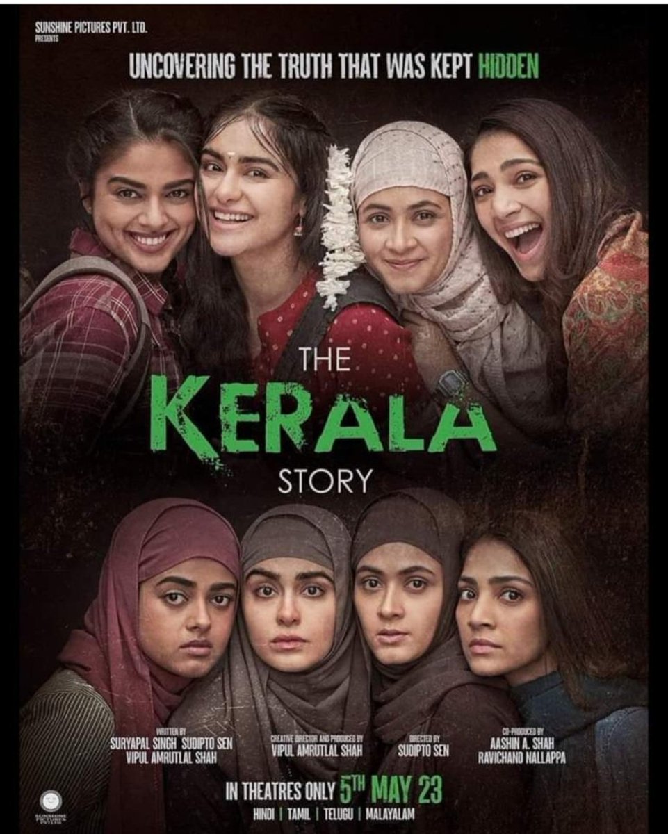 #TheKerelaStory 

Two daughters

Shalini who had no Father  unfortunately gets converted 

Geetanjali who has father in her Life  didn't get converted

Moral of the story
Father's play important roles in Daughter's life

Stop #ParentalAlienation