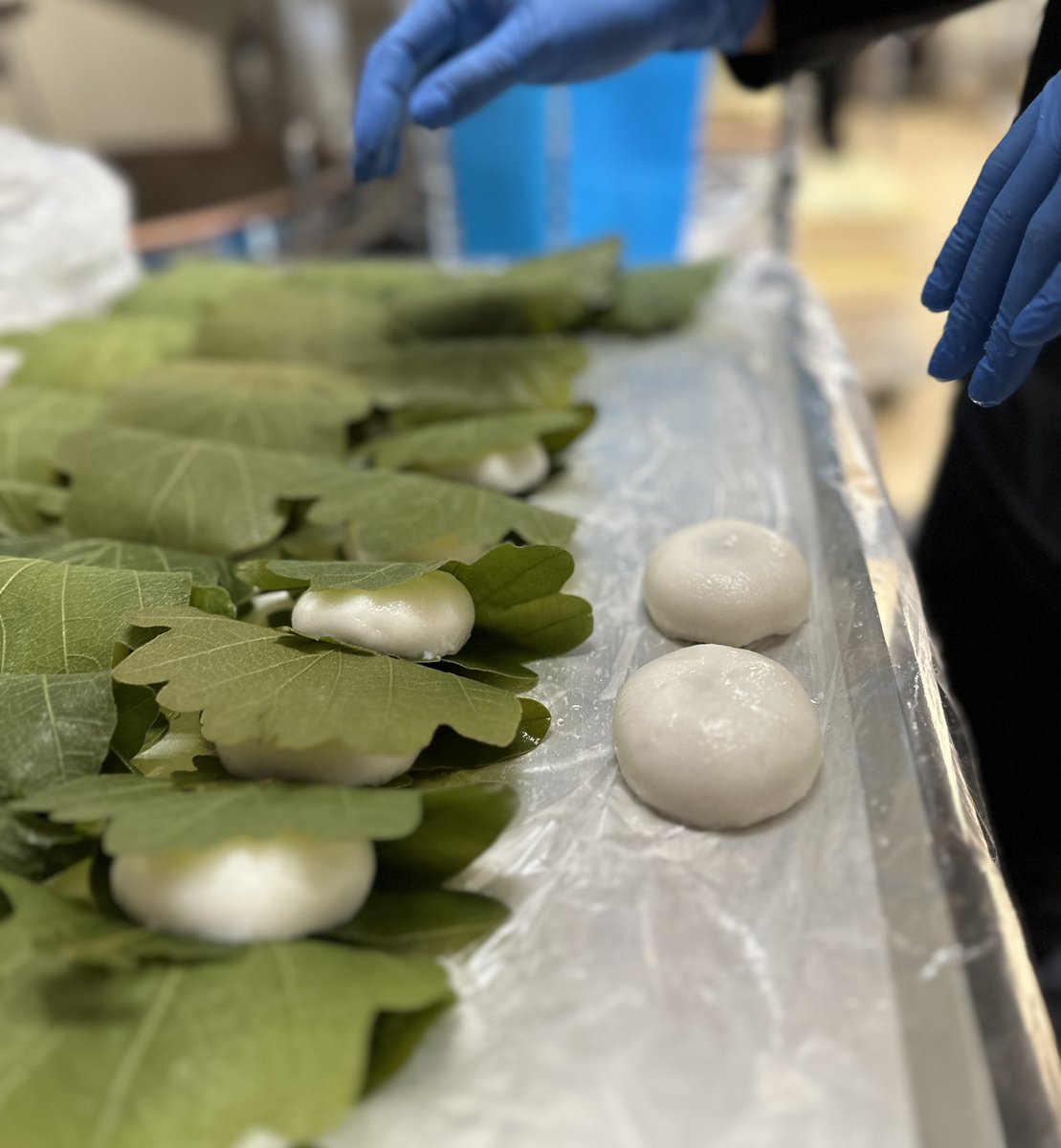 GW（こどもの日）には
かしわ餅がよく似合う