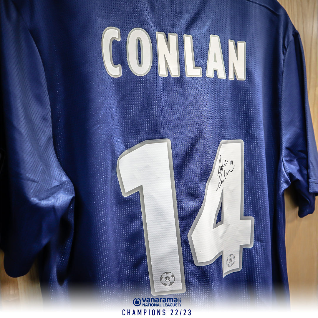 🙌 𝗪𝗶𝗻 𝗮 𝘀𝗶𝗴𝗻𝗲𝗱 𝗟𝘂𝗸𝗲 𝗖𝗼𝗻𝗹𝗮𝗻 𝘀𝗵𝗶𝗿𝘁 🙌

To celebrate Luke winning the Manager's POTY Award, RT &amp; Like this post to be in with a chance of winning a 22/23 away shirt signed by Luke. 

#BornToBeFylde