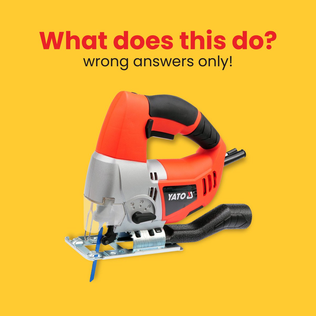 speedextools's tweet photo. Let's have some fun with this one! 🤪 Comment with your funniest (and most incorrect) answer to this question. 

#WrongAnswersOnly #ChallengeAccepted #BrainTeaser #Humor #InstagramFun#speedextools #uae https://t.co/NotC3Eiuda