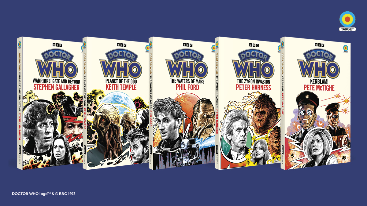 The #DoctorWho Target range celebrates 50 years of novels, with five more exciting new stories coming in July 2023! Which will you be picking up first? 📚