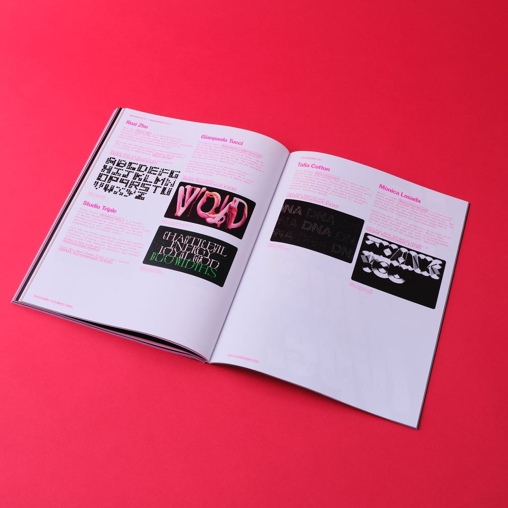 type01_'s tweet image. The Designers List by @slobzheninov
TYPEONE Magazine #06 ❤️

Keep an eye out for the upcoming posts

#type01 #typeonemag #experimentaltype #experimentaltypography #designerslist