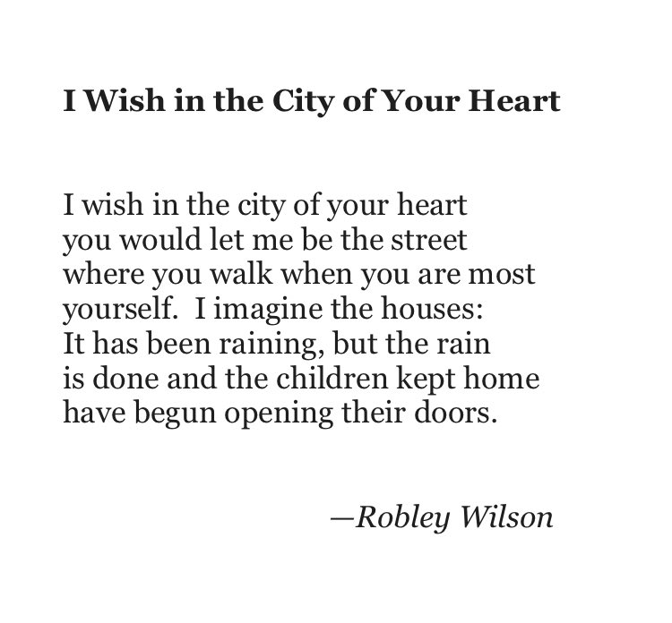 Today's Poetry Thread: WISHES Let's see some poems that dare to wish. Feel free to add poems.