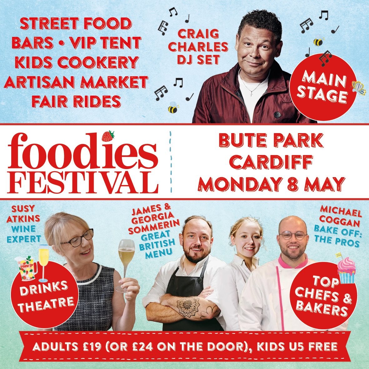 We make our Wales debut in Cardiff this weekend! 🤩💃🏻🕺🏻🌮🍻 Tickets available foodiesfestival.com #Coronation #foodiesfestival