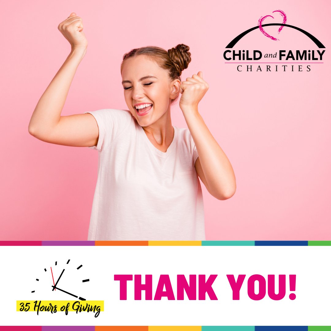 Because of supporters like you, 35 Hours of Giving was successful at raising awareness and donations for important causes throughout the capital region - Thank you!