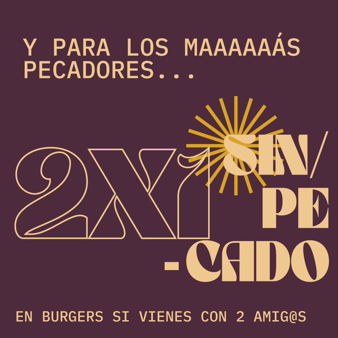 sinpecadotw's tweet photo. Para los más pecadores.... 2x1 en SINPECADO en burguers si vienes con 2 amigos 🥀🙏🍔

#SINPECADO #vegetariano #foodie #malaga #hamburguesa #lifestyle https://t.co/mO7Kt41UI7