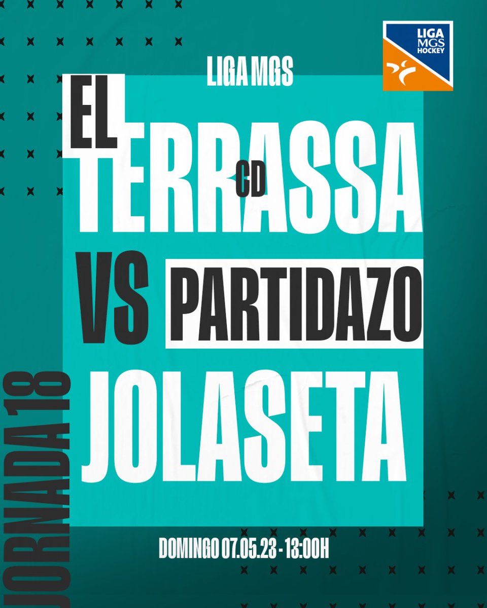 rfe_hockey's tweet photo. ‼️ #PartidazoIberdrola y #PartidazoMGS ‼️
📆 Jornada 18 - 06.05.23
🆚 @cdterrassa1910 - @RCJolaseta
🆚 @hockeypozuelo - @sansecomplutense_hockey
🏆 #LigaIberdrola 🤜🤛 #LigaMGS
Consulta los horarios del resto de jornada 👉
#HockeyEspaña | @iberdrola | @mgs_seguros https://t.co/DMr81UBhIJ
