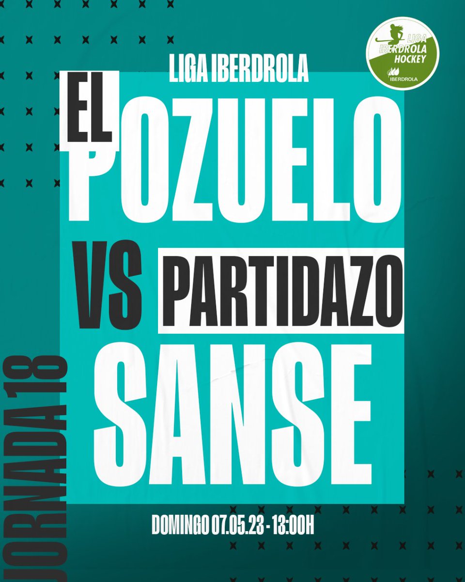 rfe_hockey's tweet photo. ‼️ #PartidazoIberdrola y #PartidazoMGS ‼️
📆 Jornada 18 - 06.05.23
🆚 @cdterrassa1910 - @RCJolaseta
🆚 @hockeypozuelo - @sansecomplutense_hockey
🏆 #LigaIberdrola 🤜🤛 #LigaMGS
Consulta los horarios del resto de jornada 👉
#HockeyEspaña | @iberdrola | @mgs_seguros https://t.co/DMr81UBhIJ