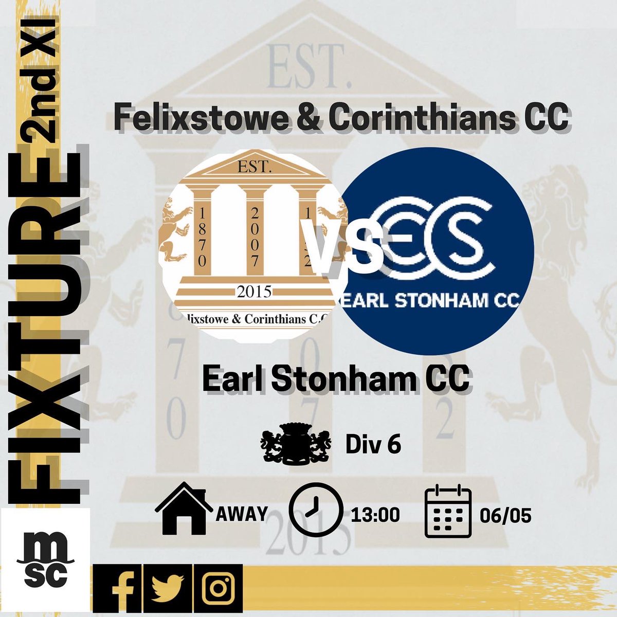 CCFelixstowe's tweet photo. Coronation Weekend Fixtures: https://t.co/7Edz8oNcPJ