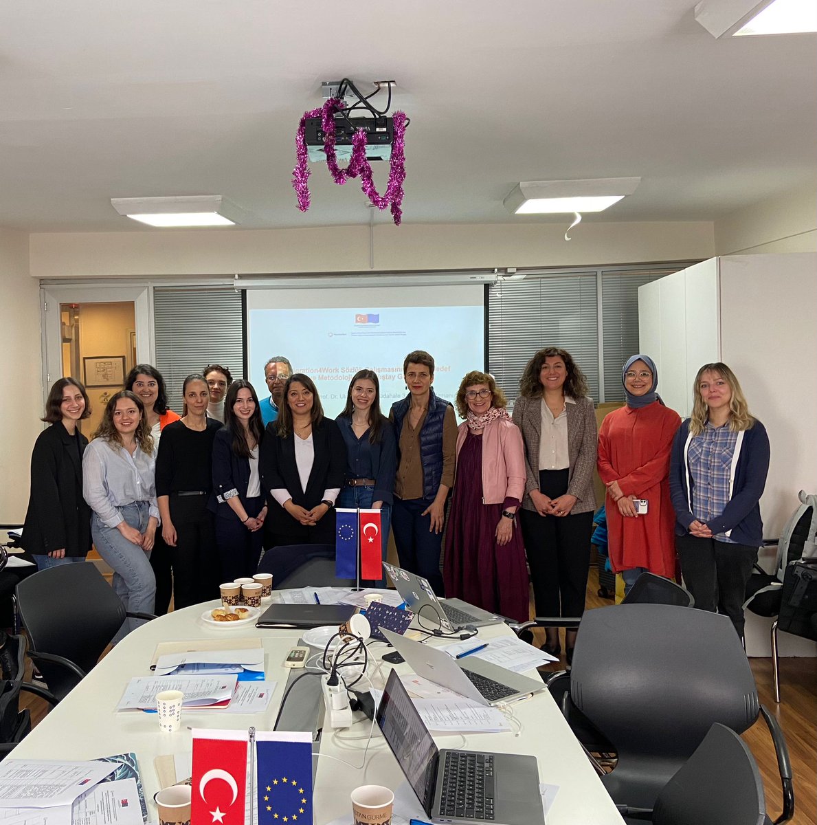 UlasSunata's tweet photo. Yesterday we did have the workshop on terminology of migration and employment with very fruitful debates and I think we will finalize #Migration4Work Glossary soon.
Dün göç ve istihdam terminolojisi üzerine güzel tartışmalarla dolu bir workshop yaptık. Sözlük pek yakında bitecek. https://t.co/ZnBMVgbBU4