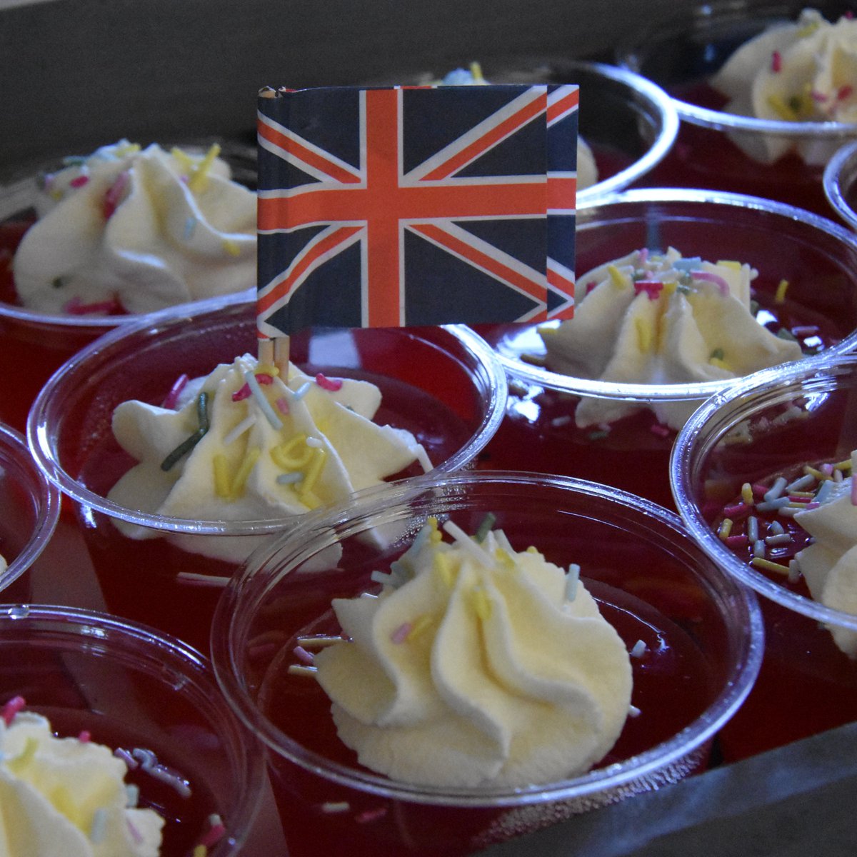manorprep's tweet photo. What a spread for dessert today! 
#Coronation #KingCharlesIII #AfternoonTea #Lunch #ManorPrep https://t.co/gm14uHWGNd