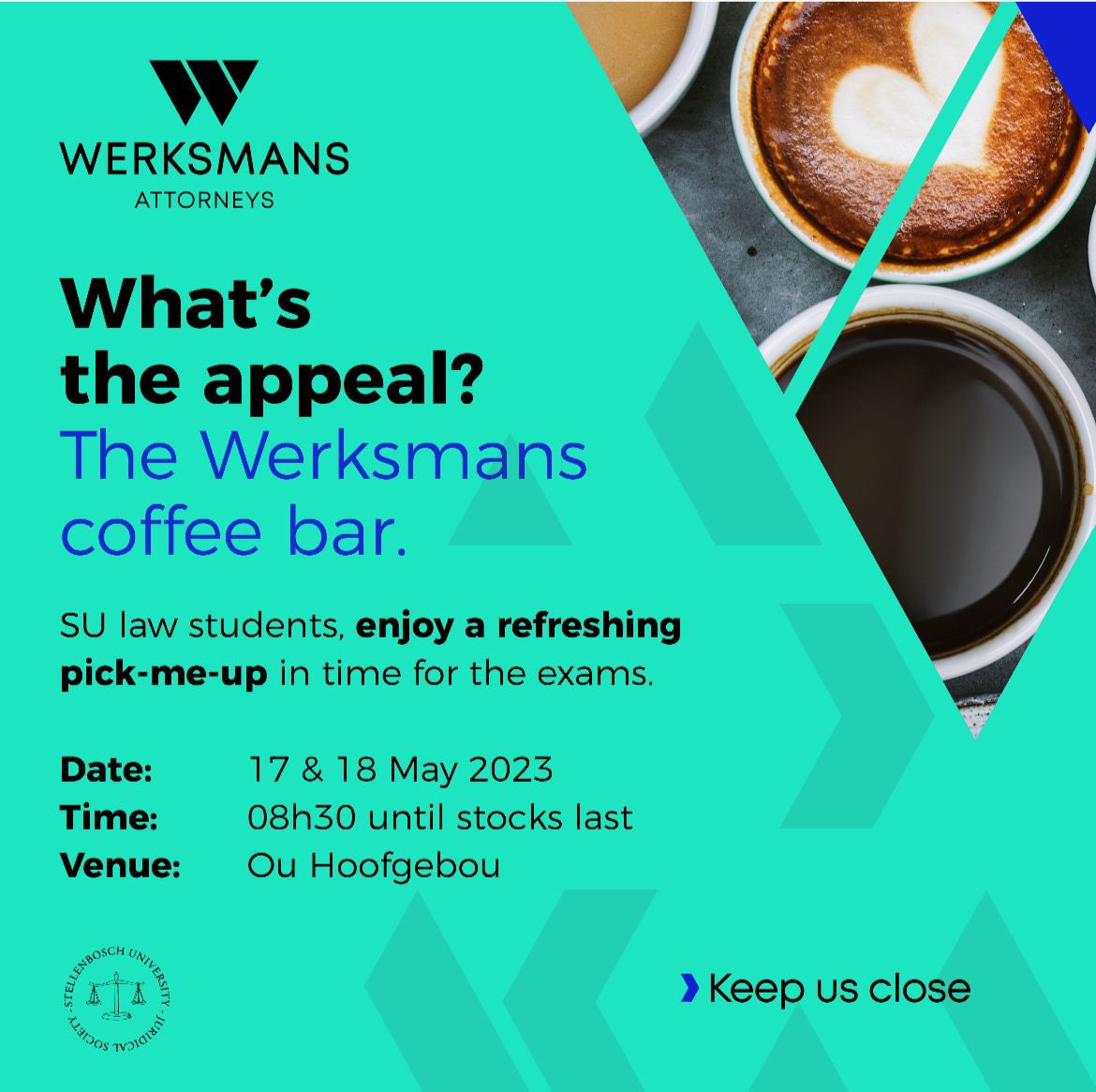 EXAM TREATS INCOMING! <a href="/WerksmansGrads/">Werksmans Graduates</a>