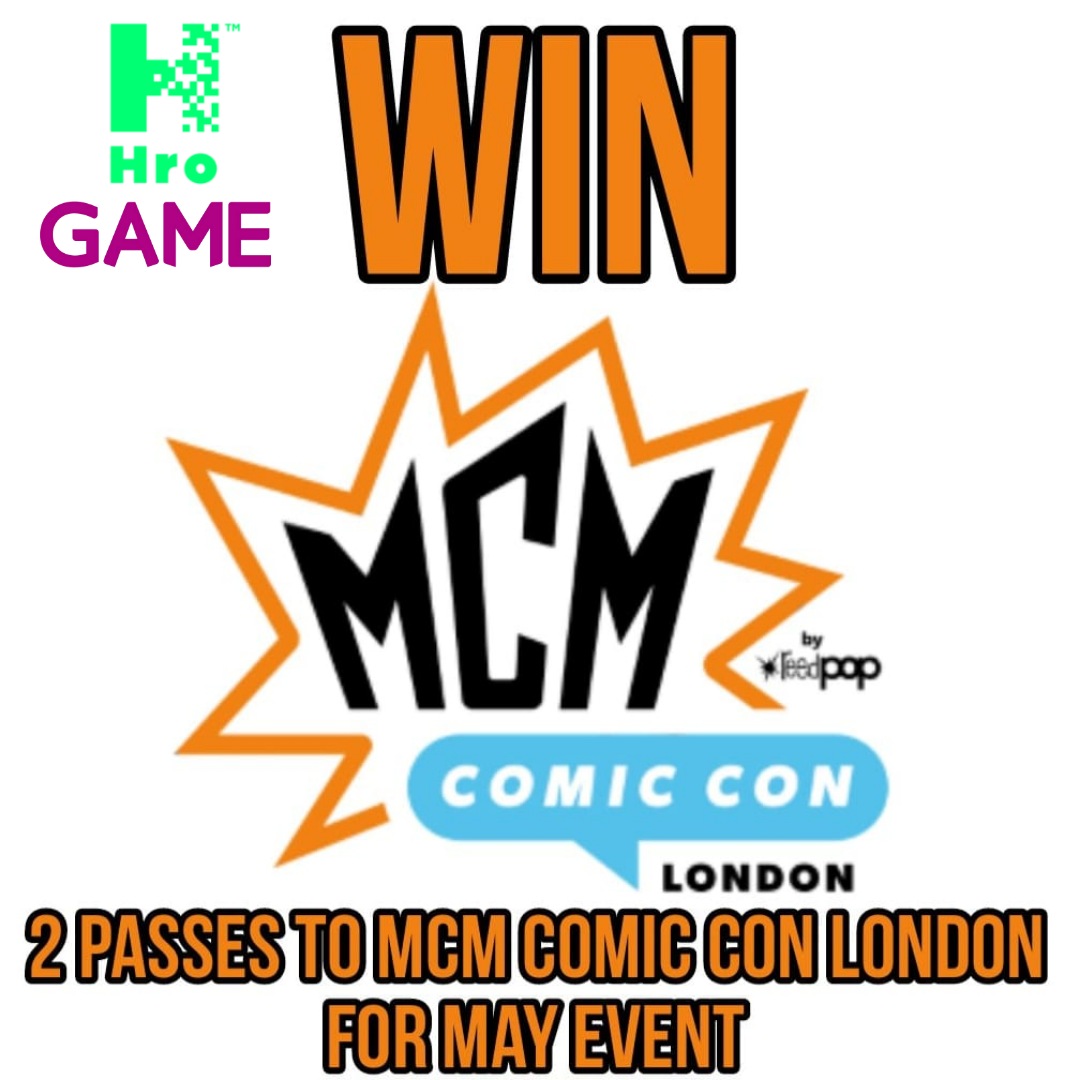 WIN.
2 passes to <a href="/mcmcomiccon/">MCM Comic Con</a> london at the end of May.

courtesy of HRO Cards <a href="/hro/">Hro</a> and Game, <a href="/GAMEdigital/">GAME.co.uk</a> celebrating 85 years of DC Comics history.

We are giving away 2 passes to a day of your choice 1 for you and 1 for a friend.

To Enter..
👉Retweet post
👉Follow us
Winner