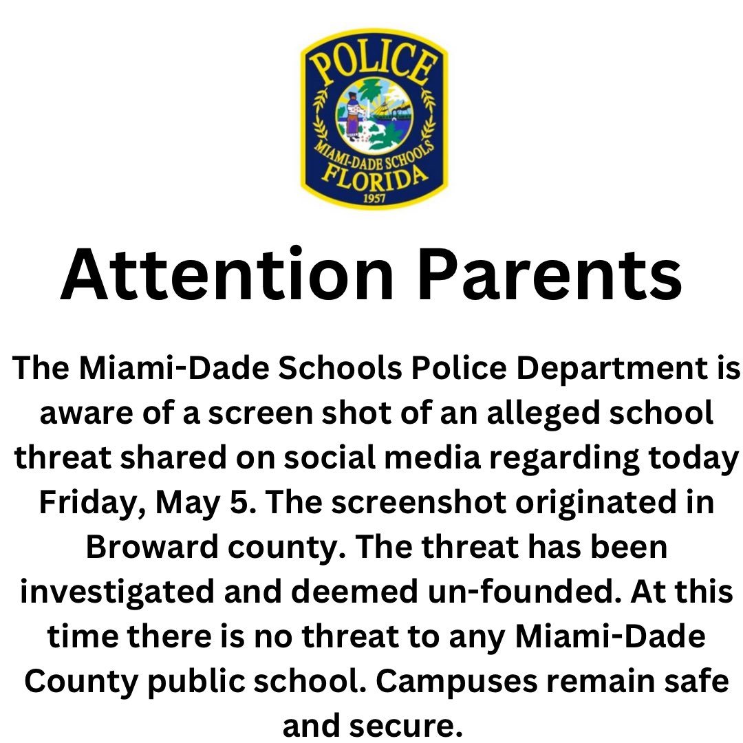 Attention Parents…