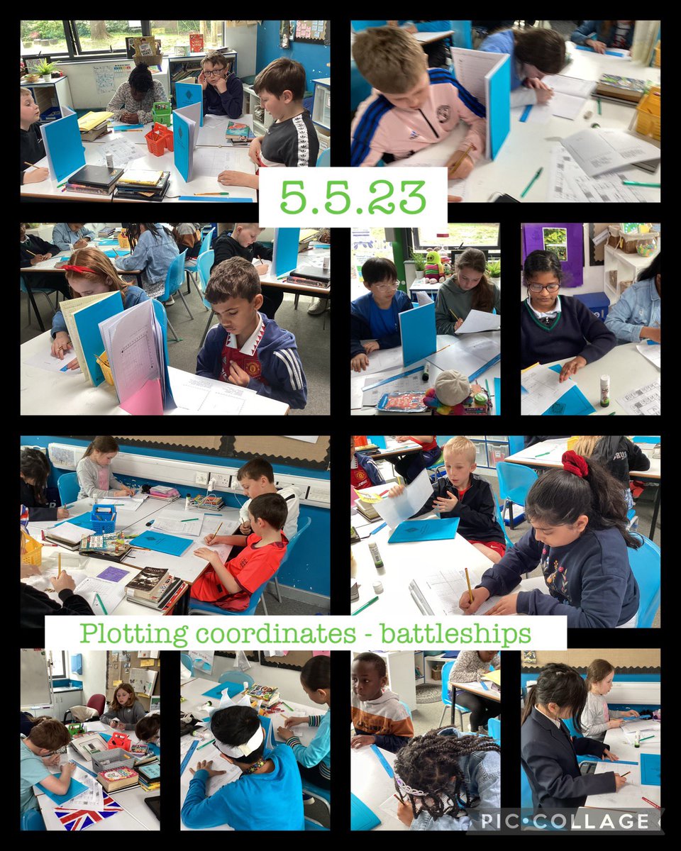 We have been plotting coordinates and we are enjoying playing battleships to practise! #ltpamaths #WeAreBrightFutures