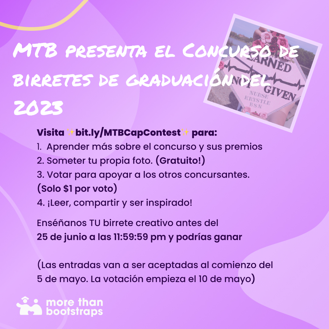 MBootstraps's tweet photo. Graduating from high school or college this year? Our Graduation Cap Contest opens TODAY! Celebrate your accomplishments and inspire others! It's free to enter. 

Check out the categories, prizes, and rules at https://t.co/jpDLDpOpou. 

#graduationcapcontest #dreamhigher2023 https://t.co/SJbsjYOvBU