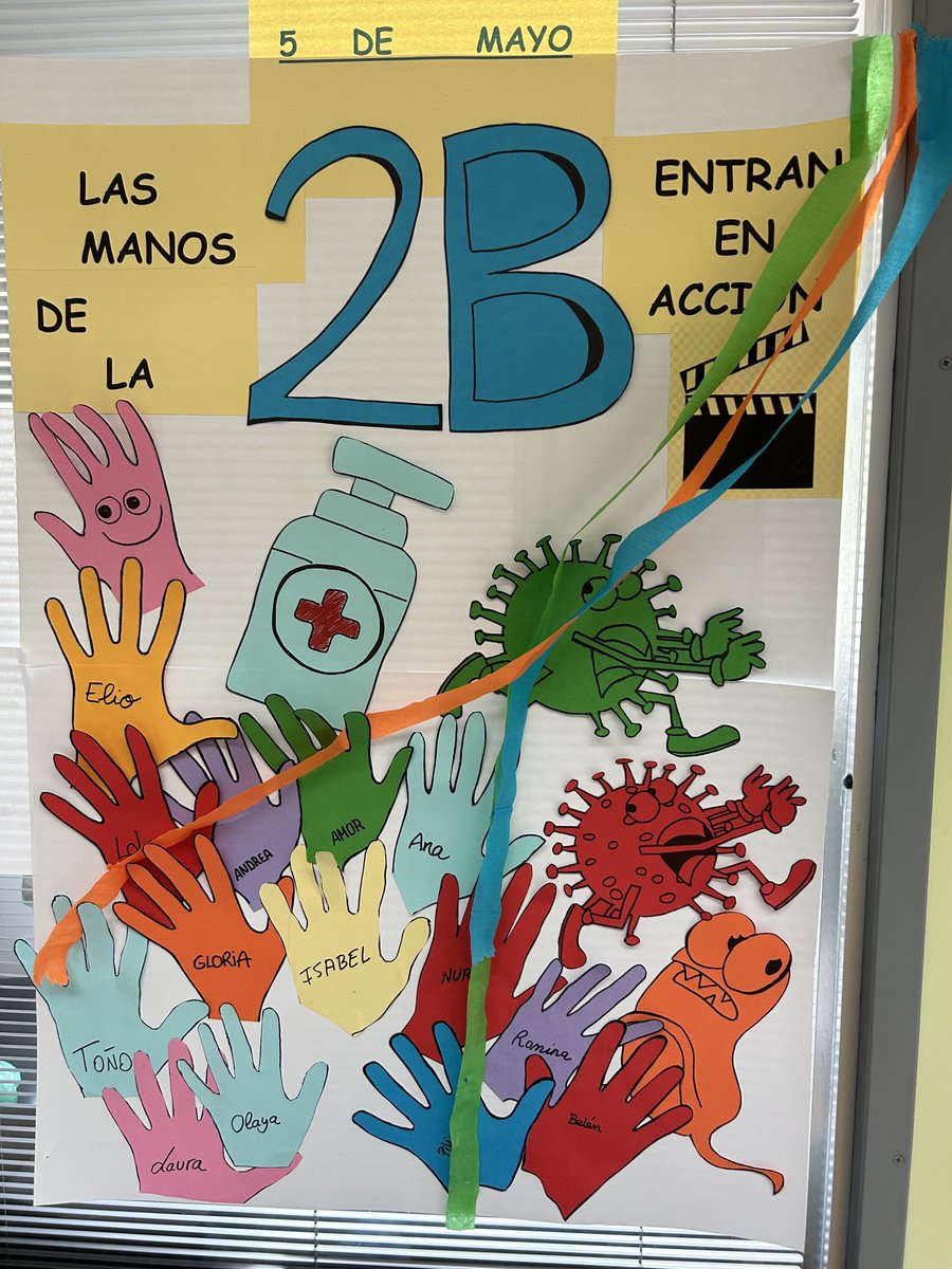 PepaNurse's tweet photo. Celebrando Día Mundial Higiene Manos! Area Sanitaria VIII #higienemanos @areaVIII https://t.co/y8LWH9XJB6