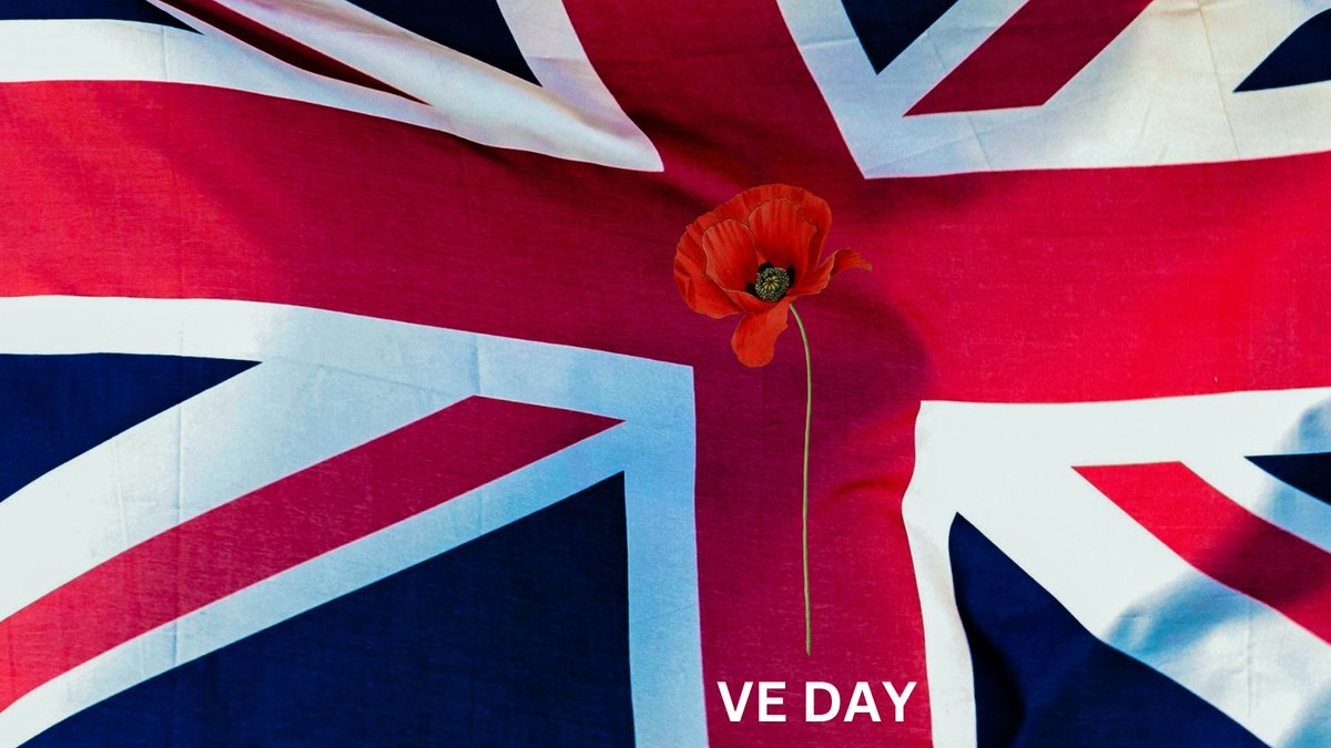 Today we commemorate #VEday which, back in 1945, was celebrated with parades, thanksgiving services and street parties. We remember the sacrifices made by our own men and women and those from allied nations in pursuit of peace.🙏 @DefenceHQ @PoppyLegion