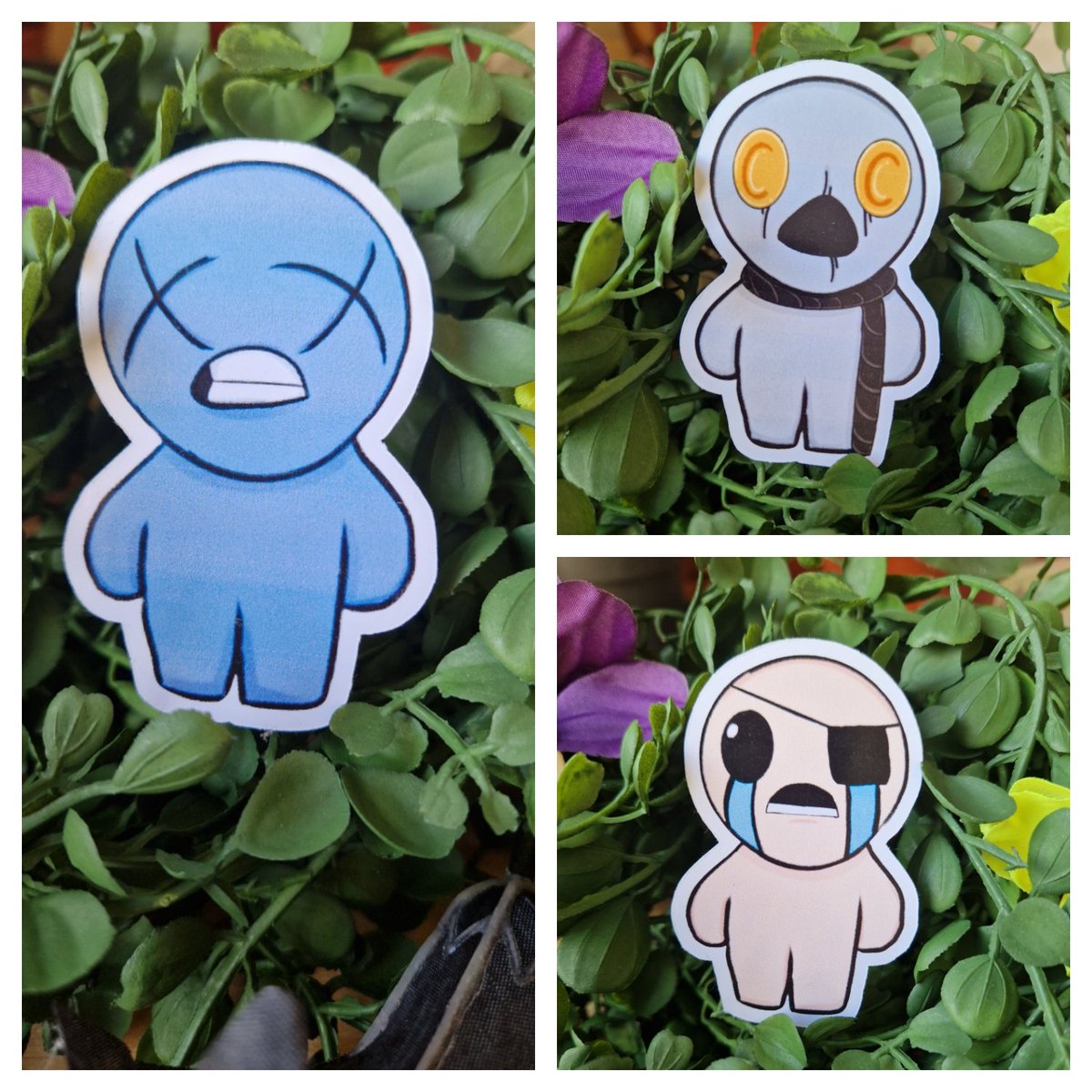Ghostly___Void's tweet photo. Are you a fan of Binding of Isaac? Well, these character stickers are now on my ETSY shop! 

#games #video #gamer #bindingofisaac #character #shop #videogames #smallartist #artist #art #bindingofisaacmercj #bindingofisaacrebirth #videogameart #videogamesticker #gamerart https://t.co/7nvVeyL62j