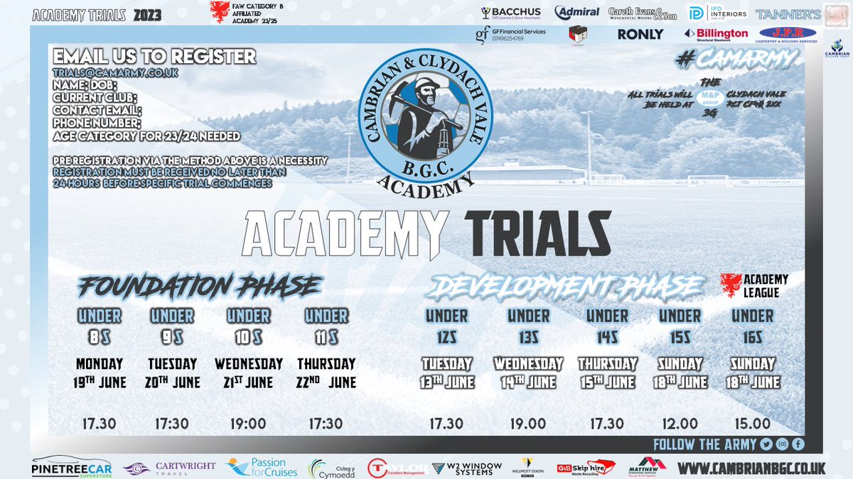 Cambrian United Academy tweet media