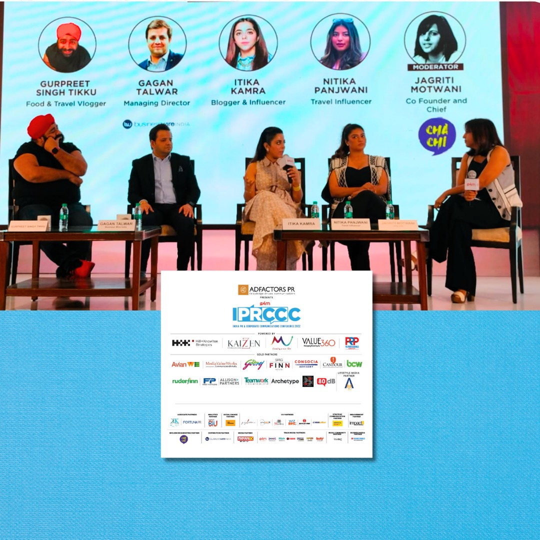 e4mtweets's tweet photo. 'The importance of influencer marketing and PR strategy for a brand'.
Get ready for a super insightful session at #e4mIPRCCC. 

Watch Live : https://t.co/zLNKJGu8JM

#e4mPRCorpComm #e4mPRSummit #PublicRelations #CorporateCommunication #Summit #NewDelhi https://t.co/2ZQ3QngVoD