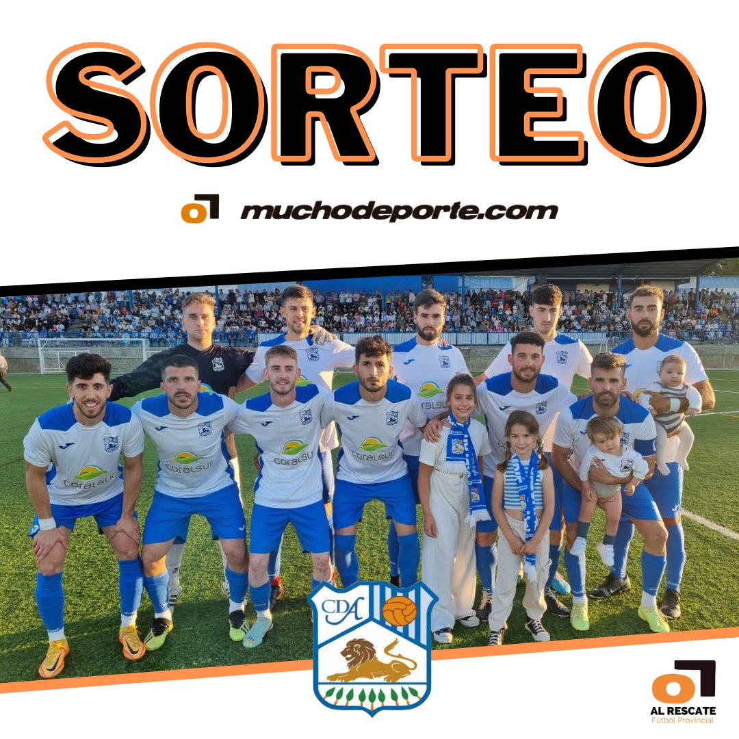 1️⃣💥 𝐒𝐨𝐫𝐭𝐞𝐚𝐦𝐨𝐬 la camiseta del <a href="/CDArahalBpie/">C.D. Arahal Balompie</a> 
 
😉 ¡Haz 𝐑𝐓 y 𝐬𝐢𝐠𝐮𝐞 𝐚 𝐞𝐬𝐭𝐚𝐬 𝐜𝐮𝐞𝐧𝐭𝐚𝐬 para entrar automáticamente en el sorteo!

1️⃣ <a href="/muchodeportecom/">Muchodeporte</a> 

2️⃣ @AlRescate_Mdxt 

3️⃣  <a href="/CDArahalBpie/">C.D. Arahal Balompie</a> 
 
🗓️ Daremos al ganador el lunes 8 de mayo.